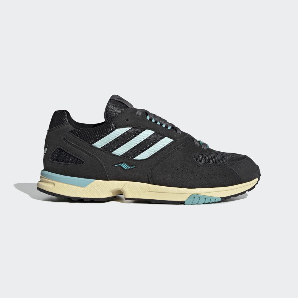 Adidas Men's ZX 4000 Originals Shoes Black/Mint/Dark Grey Ireland EE4763